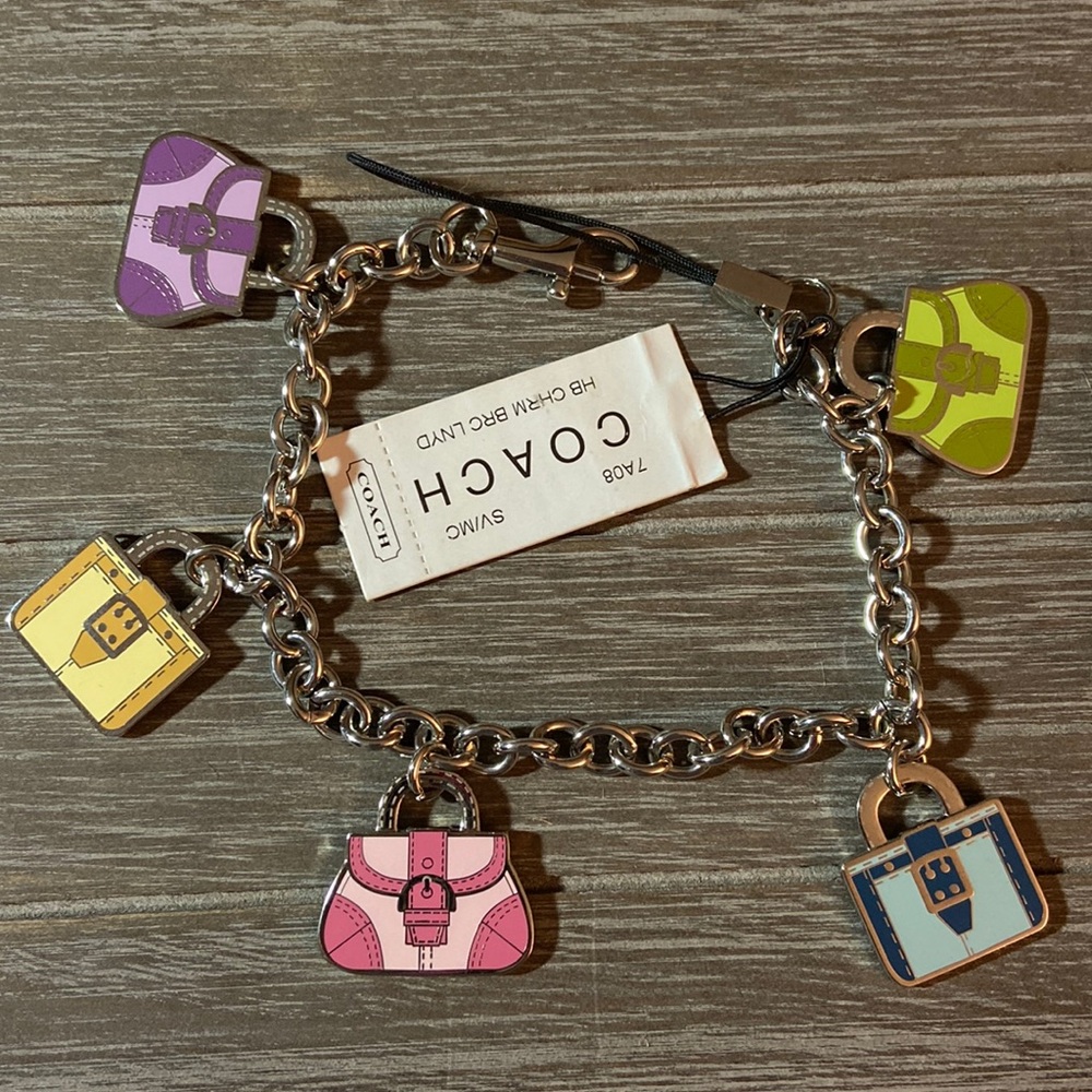Love love love this Coach charm chain. NWT